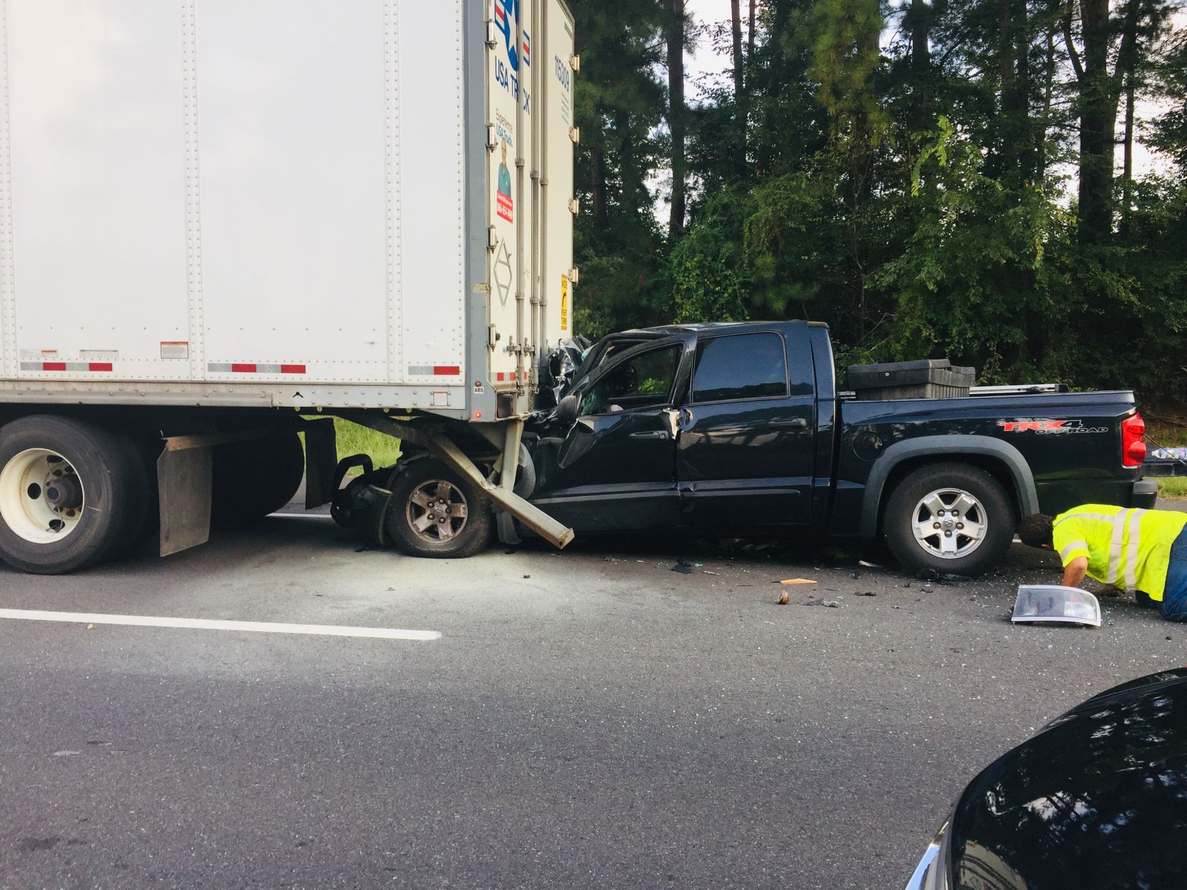statikleo giveaway truck crashed