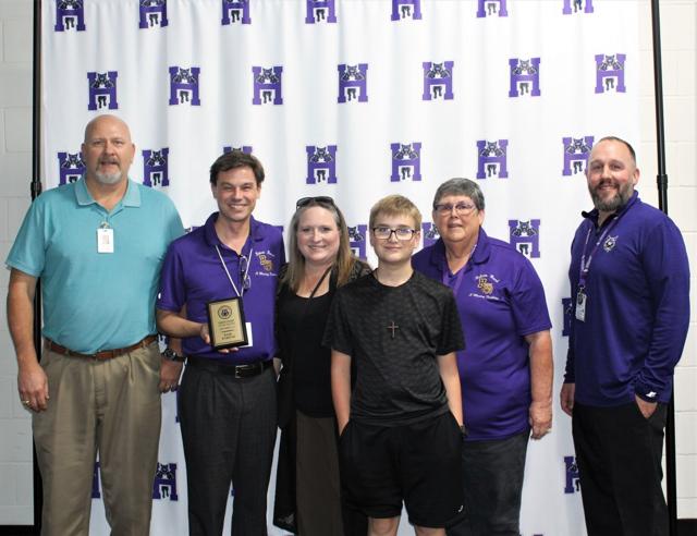 Hallsville ISD teacher recognized for life saving CPR action on student