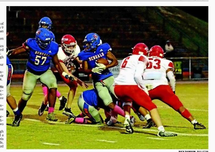 BASSETT OFFENSE TAKES OFF, MAGNA VISTA HOLDS ON