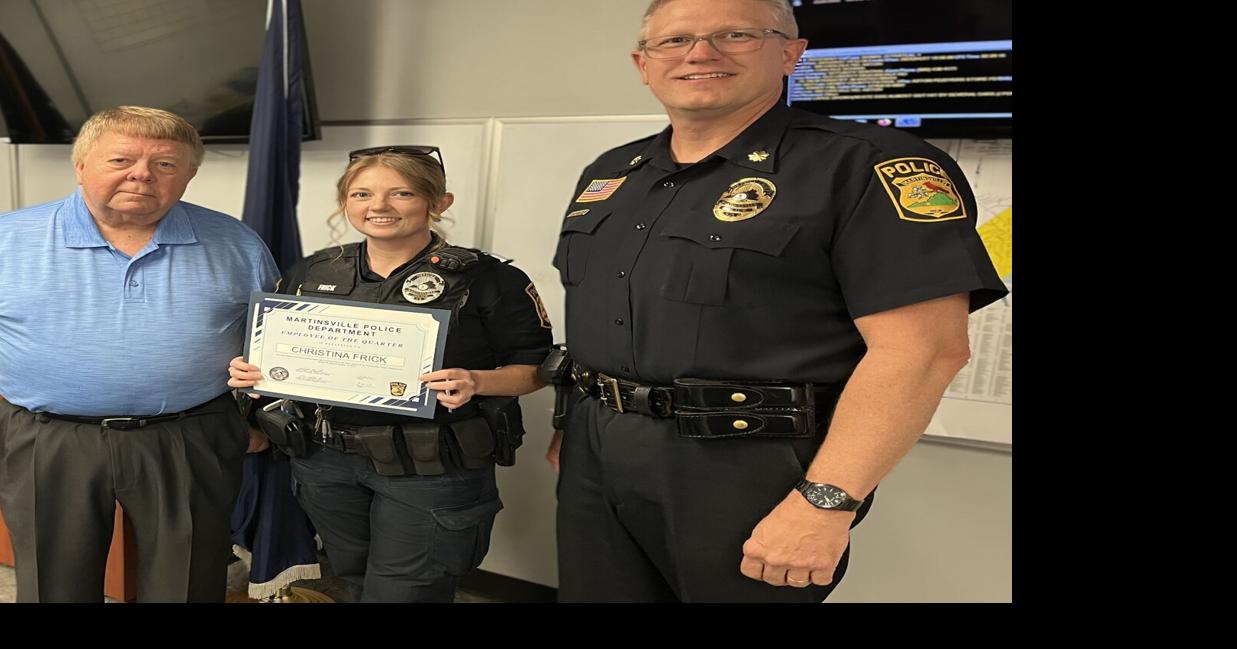 Martinsville officer hailed as hero for saving man