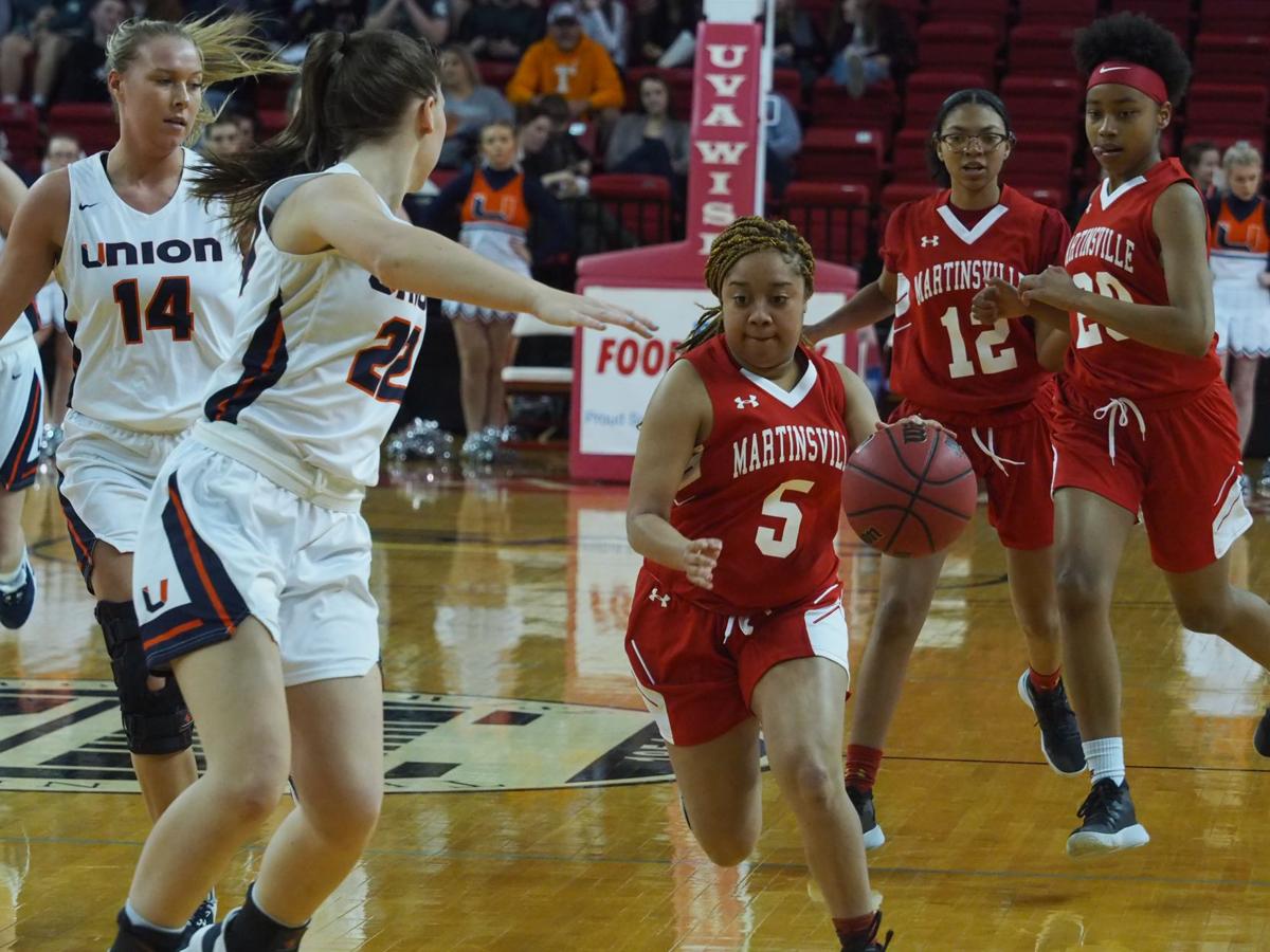 Vhsl Class 2 Girls Basketball Outmatched Martinsville Falls To