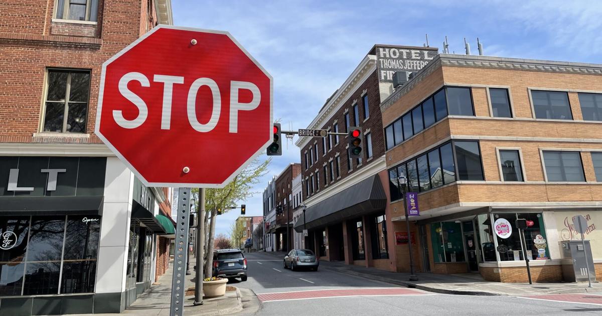 Martinsville installs stop signs to increase walkability
