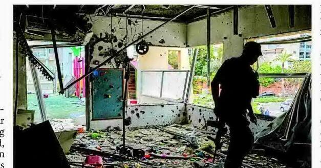 Iran targets Israeli nuclear facility