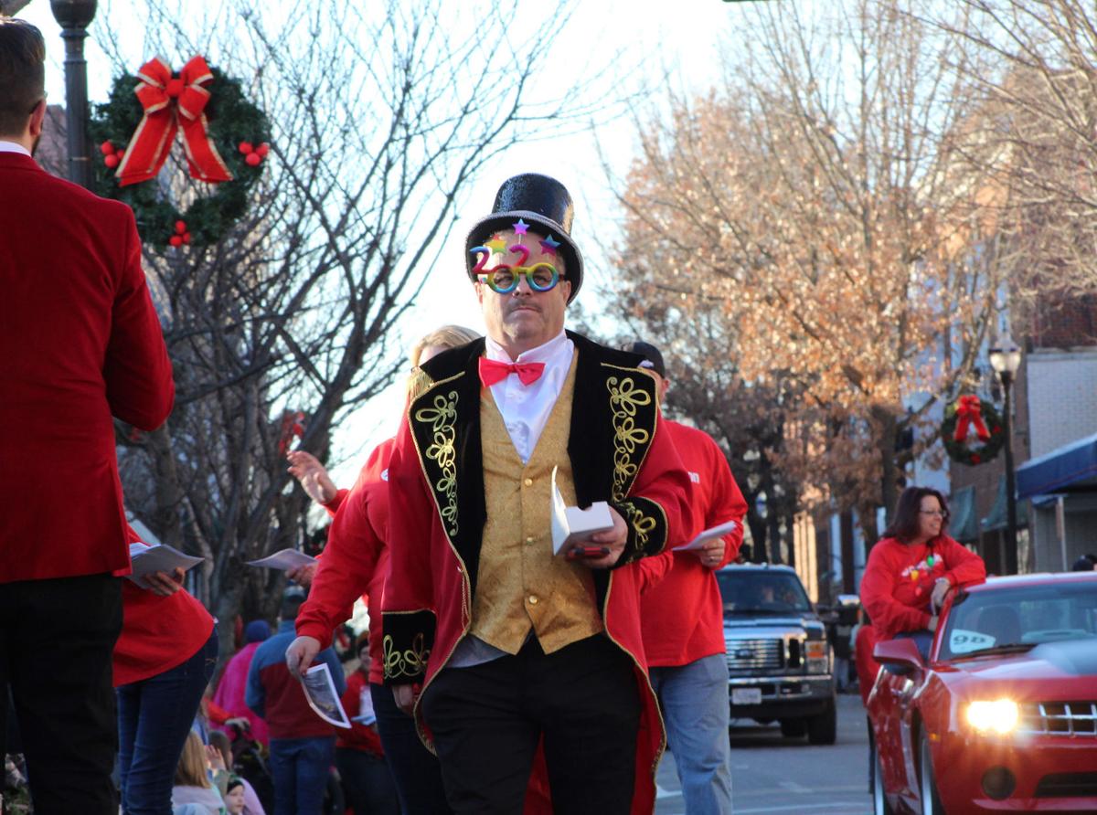 Christmas parades into Martinsville pandemic style