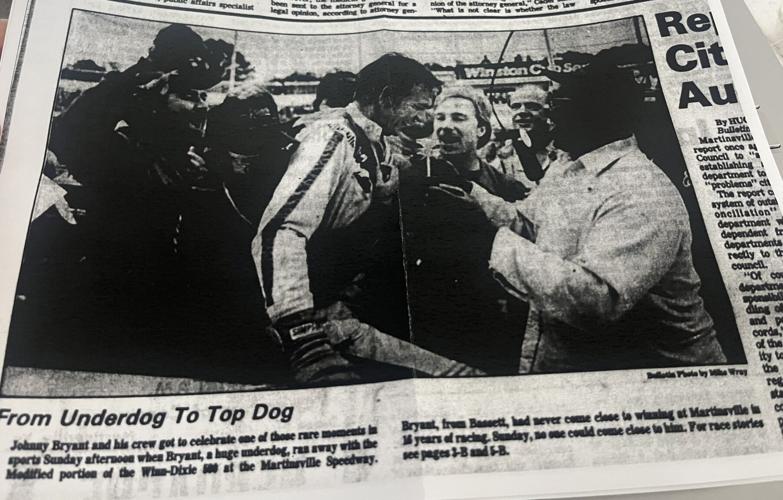 Johnny Bryant, Martinsville Speedway race winner with Riggs Racing ...