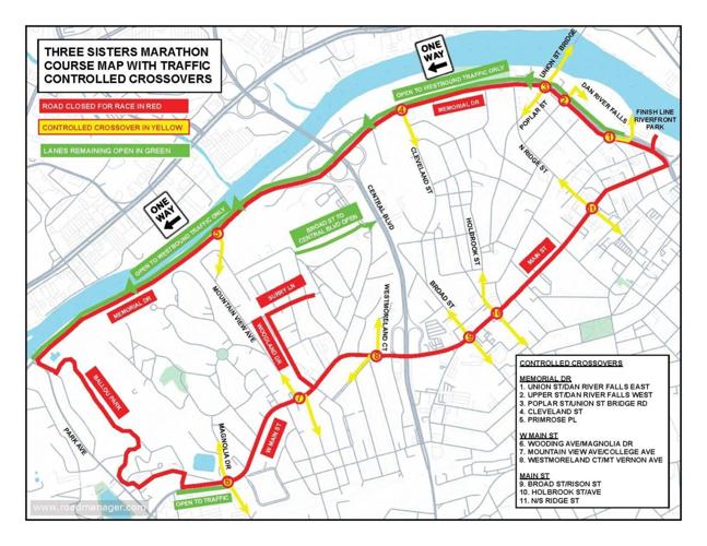 Motorists warned of closures for marathon