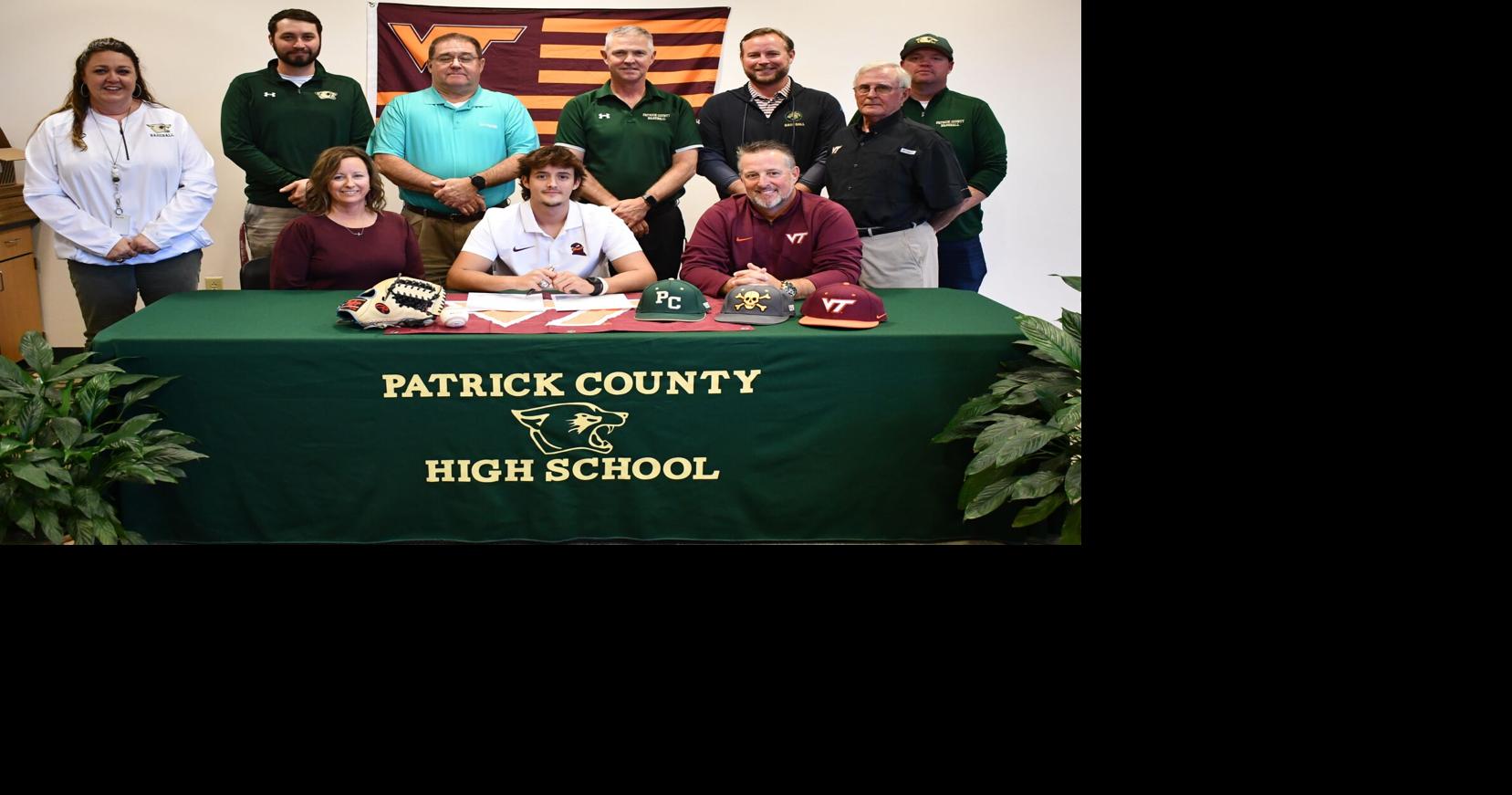 Patrick County's Tucker Swails signs with VT baseball team