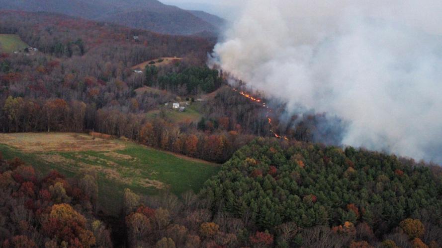 Tuggles Gap wildfire grows to 850 acres