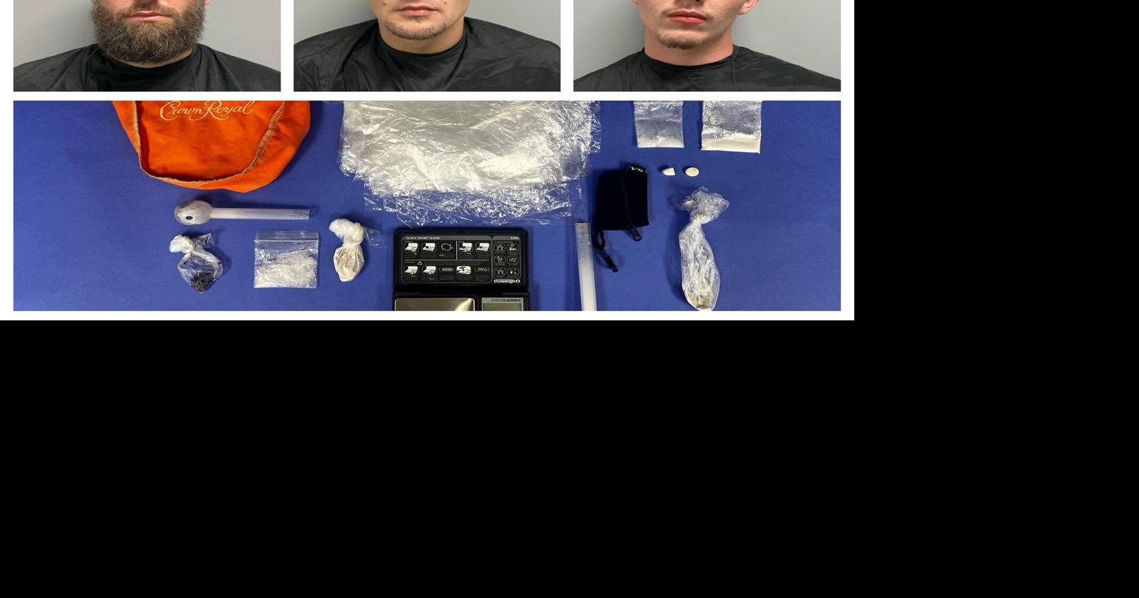 Traffic stop leads to narcotics seizure and arrests