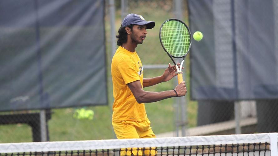 No. 57 men’s tennis downed at Belmont Abbey