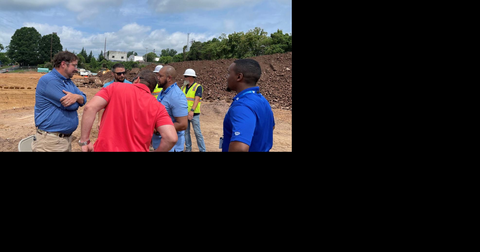Groundbreaking ceremony held at site of apartment complex
