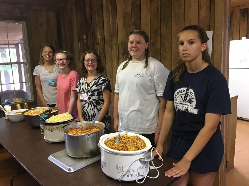 Learning The System Girl Scouts work on camp cooking News