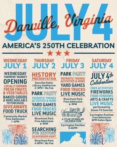 City to host four days of fun for America's 250th