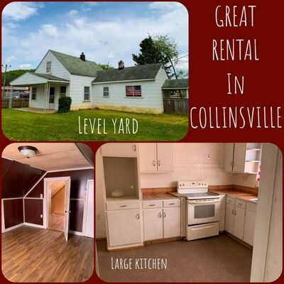 2 Bedroom Home in Collinsville - $40,000
