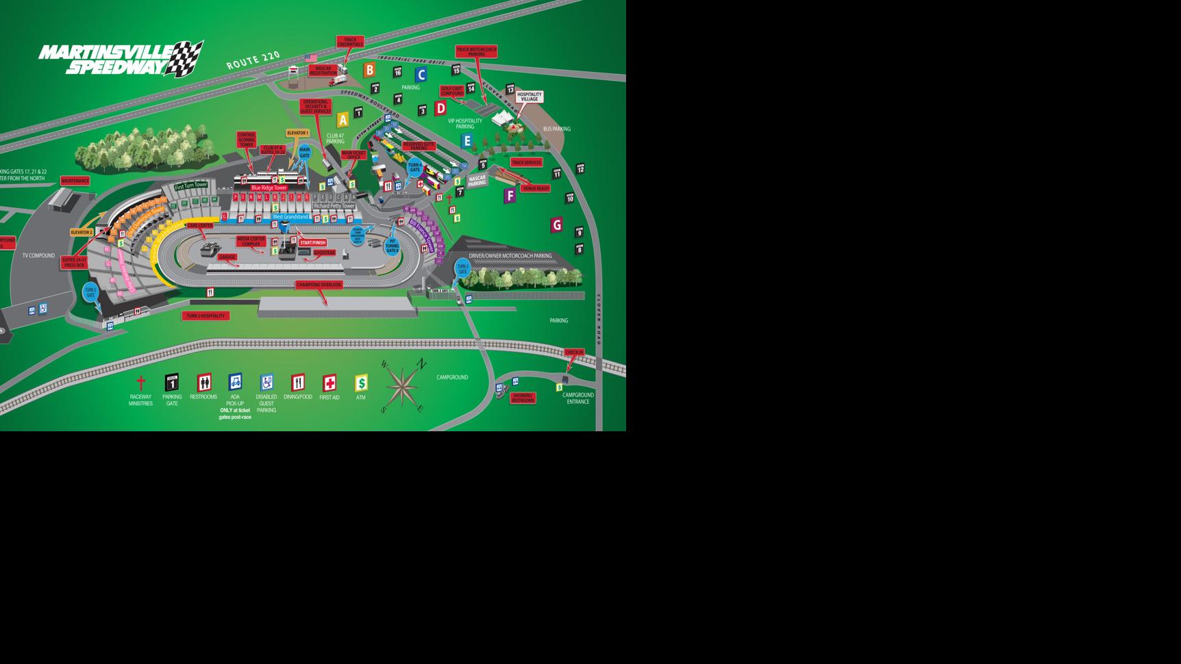 Martinsville Speedway Schedules and maps Martinsville Speedway