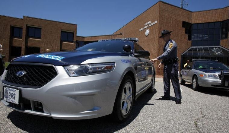 Virginia State Police Ford Taurus police cruiser