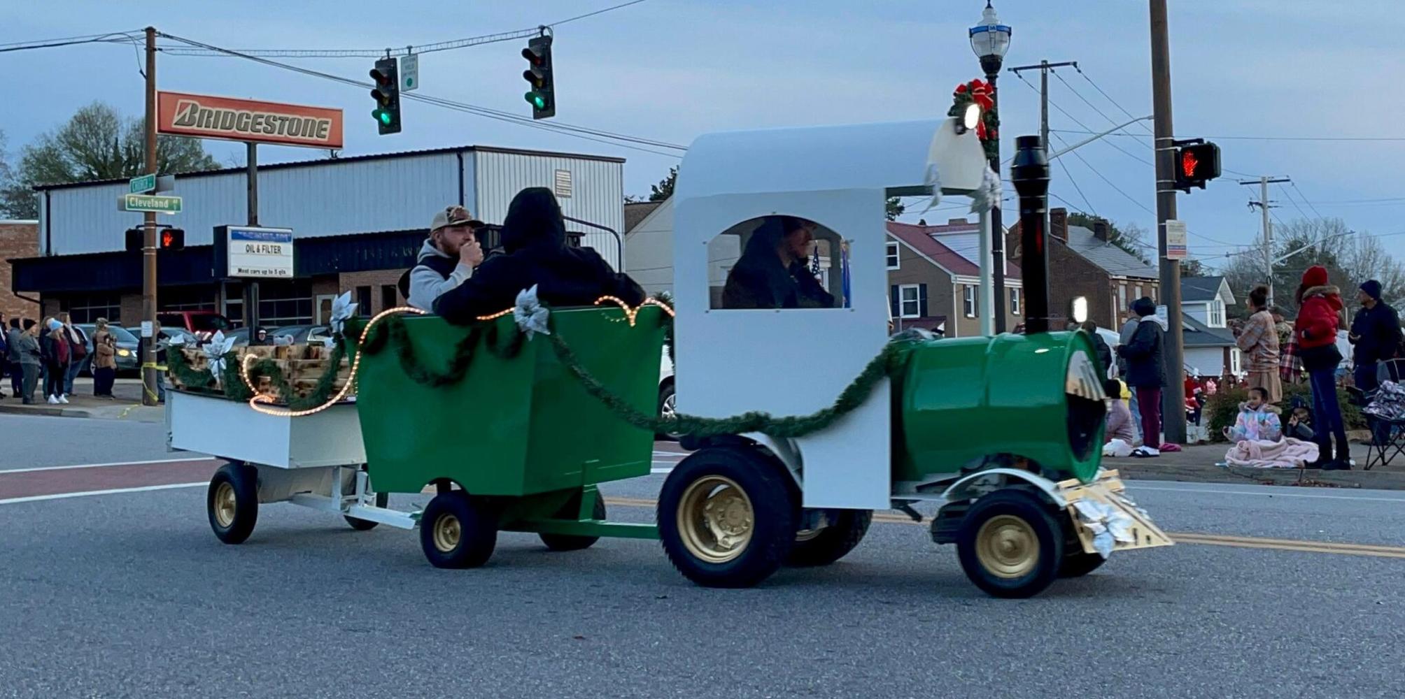 Scenes from the MartinsvilleHenry County Christmas Parade