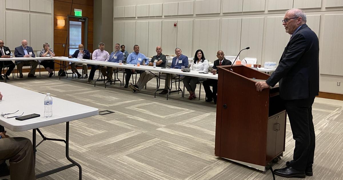 Griffith says rural health gaps, data center growth raise same question for Southside: Who pays?