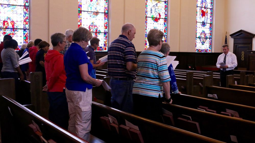 Martinsville residents hold Cross Walk on Good Friday Gallery