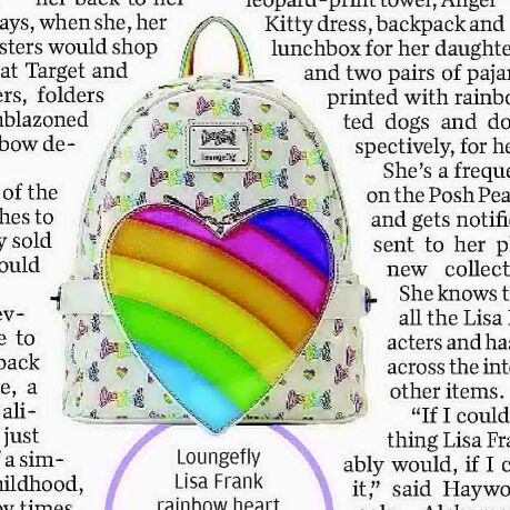  Loungefly Lisa Frank Rainbow Logo Zip Around Wallet : Clothing,  Shoes & Jewelry