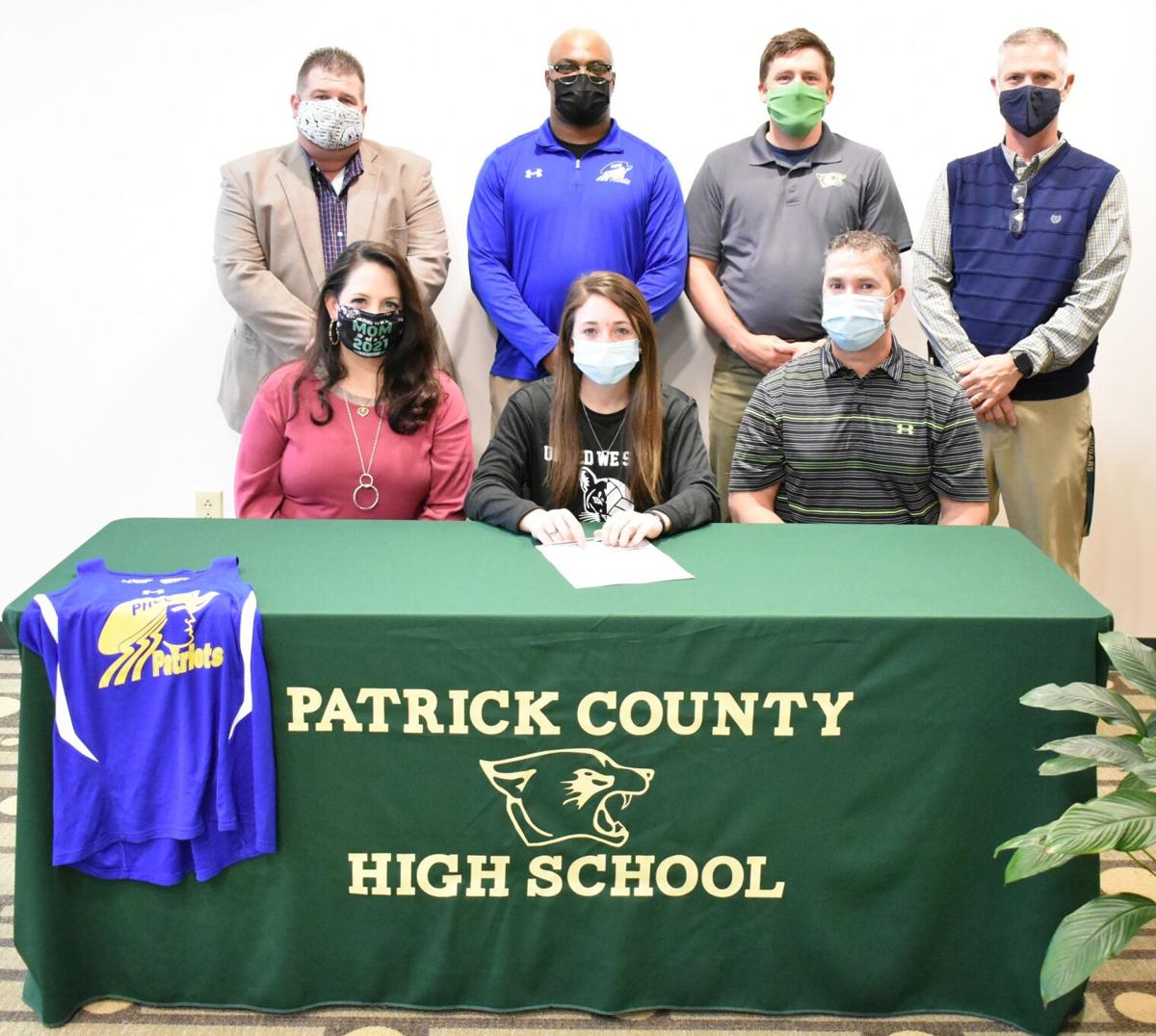 Group of Patrick County High School seniors commit to Patrick Henry