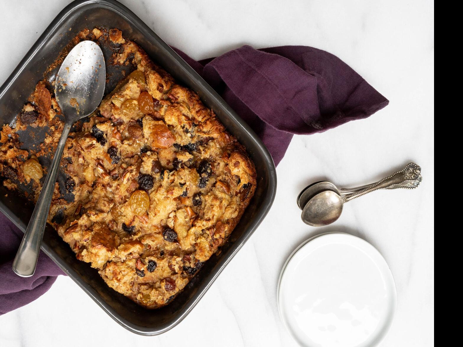 Bourbon for breakfast? Try this warm, custardy bread pudding ...