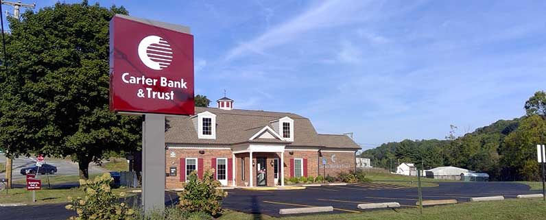 Carter Bank & Trust granted injunction against Justice - Carter Bank And Trust In Martinsville Va