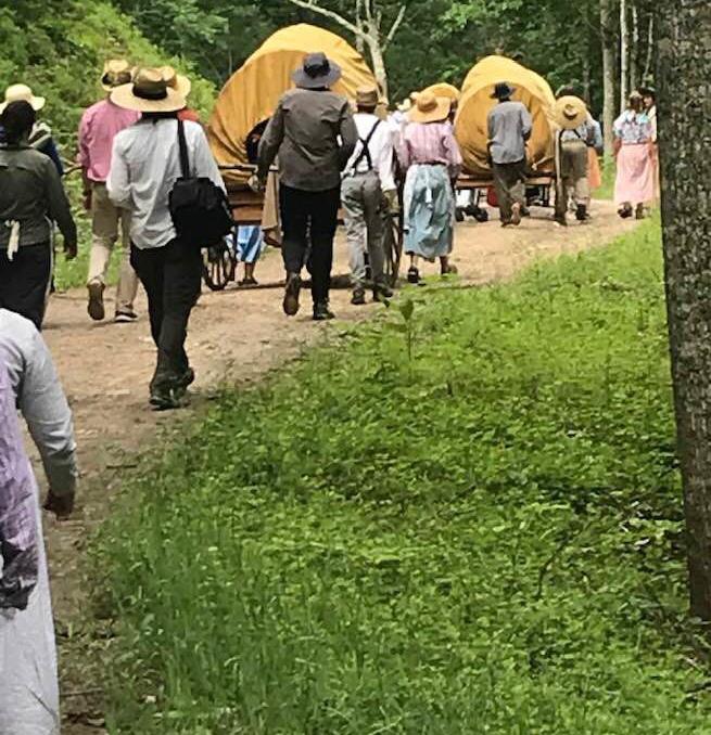 Young People Take To Virginia Woods To Learn About The Rocky Road