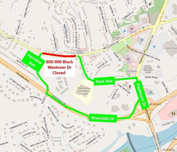 Westover Drive detour scheduled for Tuesday