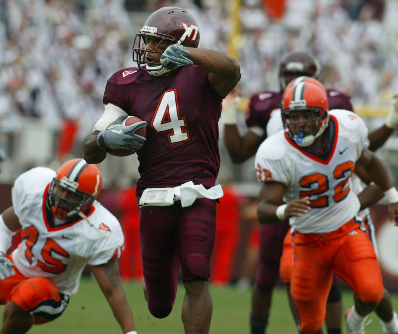 Photos DeAngelo Hall's football career College