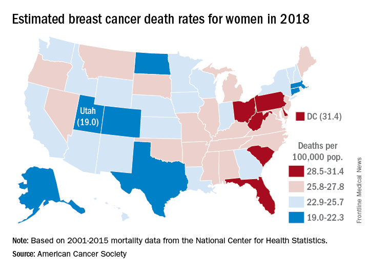 Breast cancer is the most prevalent form of cancer in Virginia ...