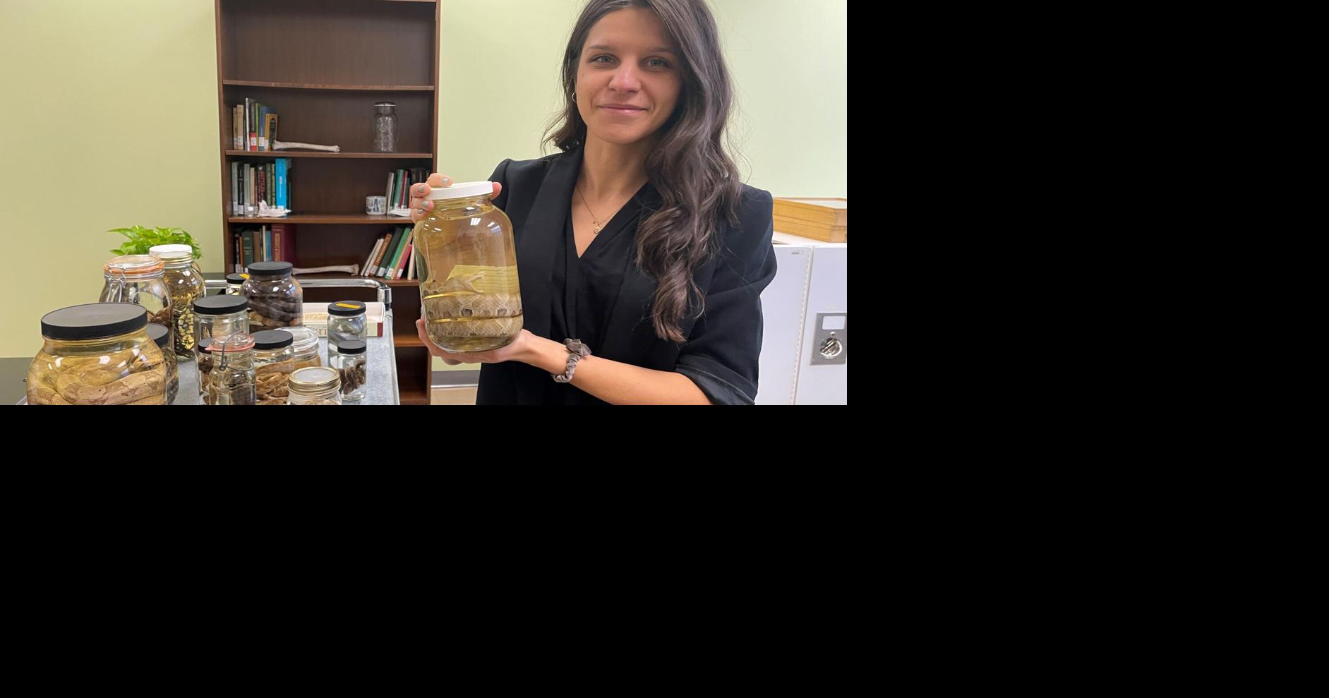 New VMNH herpetologist Arianna Kuhn does research and educational outreach with reptiles and amphibians
