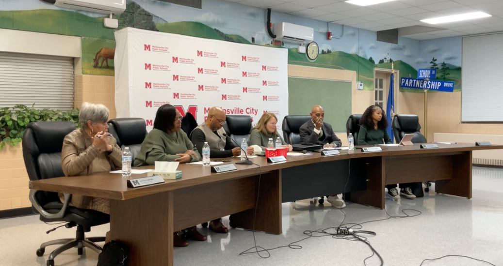 Martinsville school board hears updates