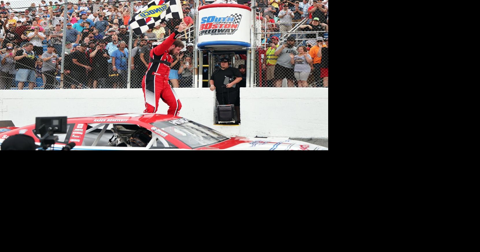SOUTH BOSTON SPEEDWAY Honeycutt holds off Ward for South Boston win in Virginia Late Model Triple Crown opener JOE CHANDLER South Boston Speedway Jun 28, 2026 18 mins ago