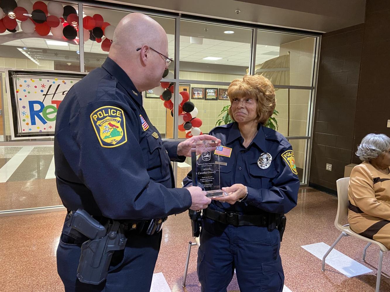 Beloved police officer retires