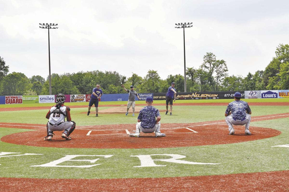 Patrick Henry baseball splits on Military Appreciation Day Sports