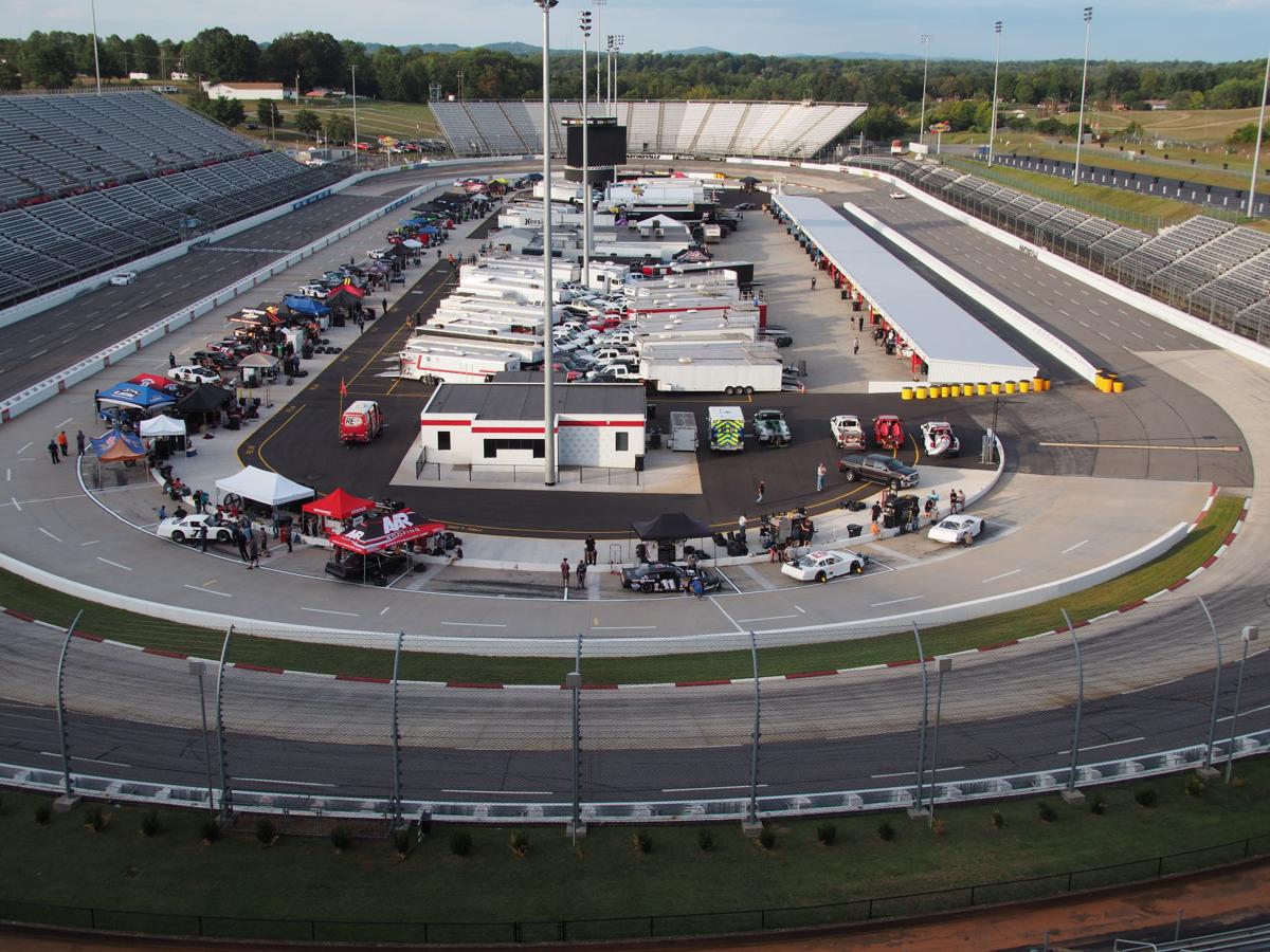 Late model practice at Martinsville Speedway Martinsville Speedway