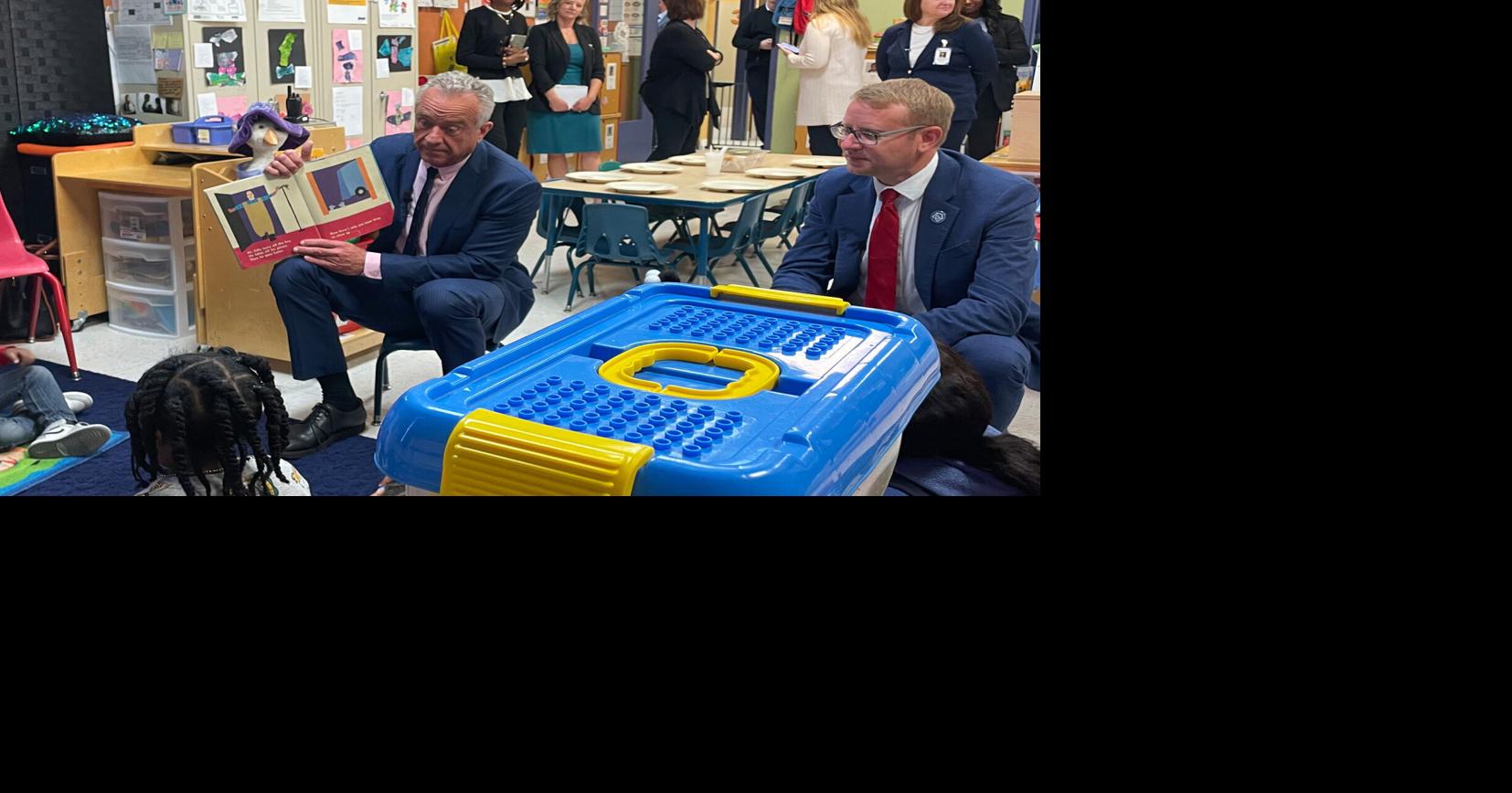 RFK Jr. swaps vaccine talk for healthy foods and reading to tots in push to woo voters AMANDA SEITZ KFF Health News May 18, 2026 14 mins ago