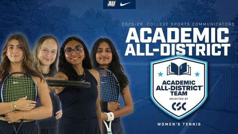 Four women’s tennis players nominated to the 2025-26 CSC Academic All-District Team