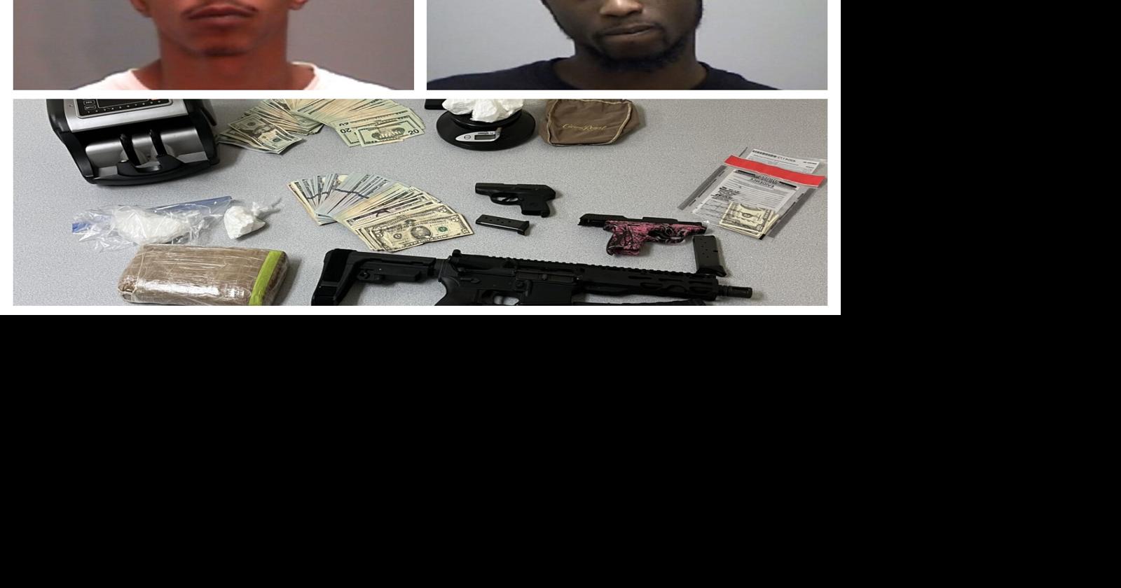 Two charged in drug bust: Firearms and drugs seized
