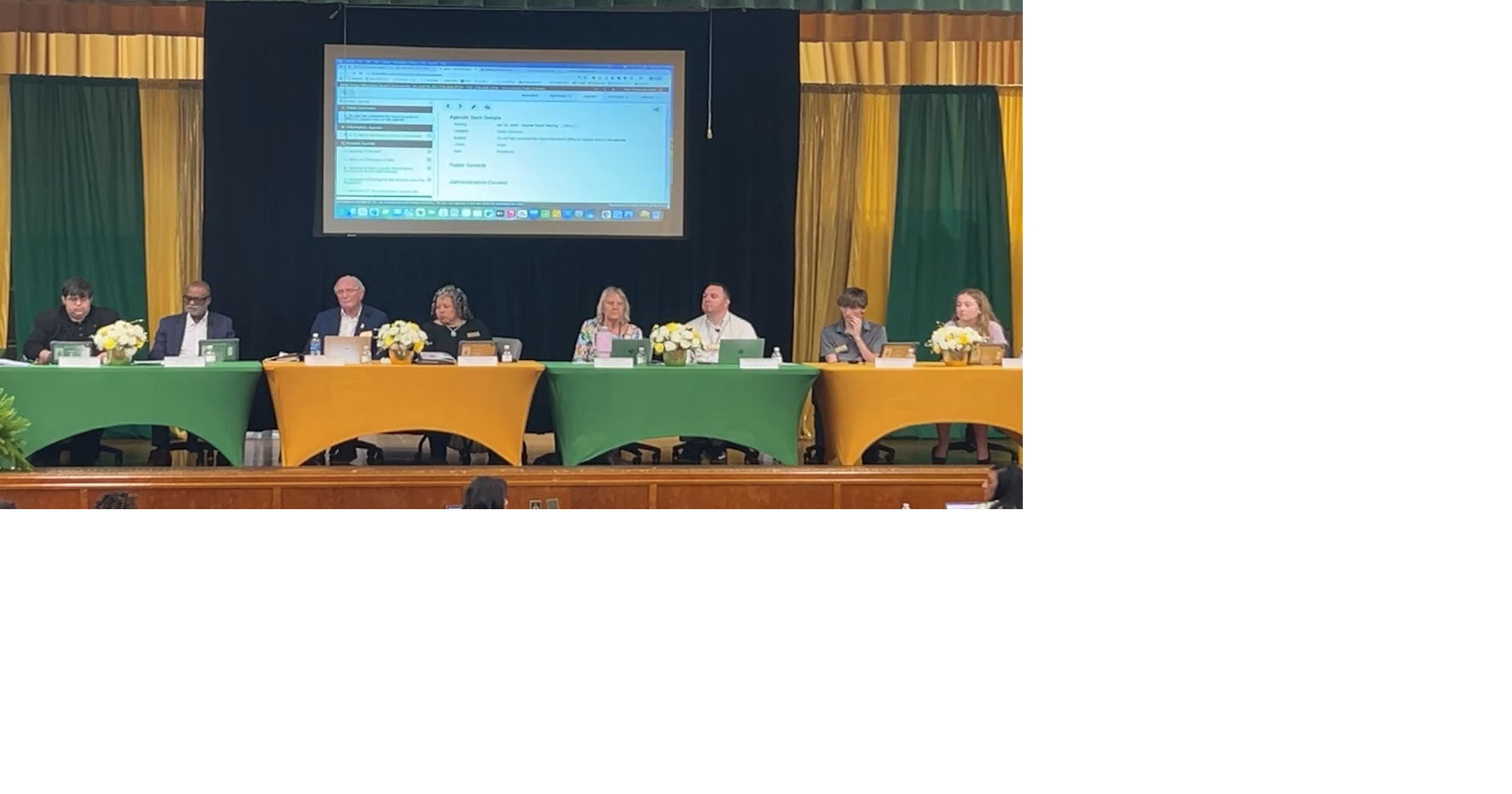 School board approves spending, hears safety concerns