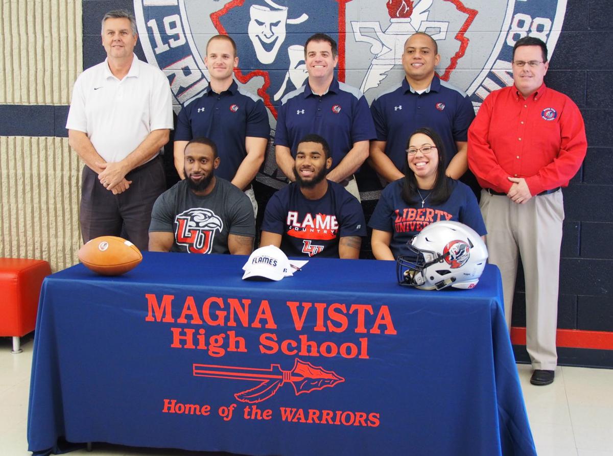 Magna Vista S Louis Taylor Makes Football Commitment To Liberty