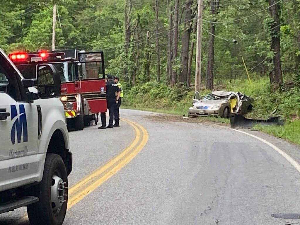 Car crash fatal for Martinsville man