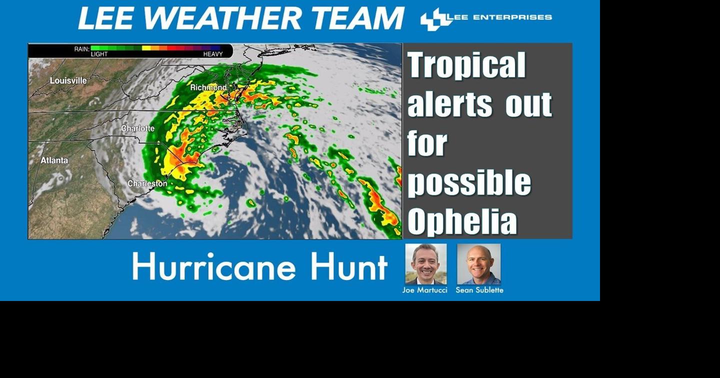 Tropical Storm Ophelia Alerts and Impact Forecast