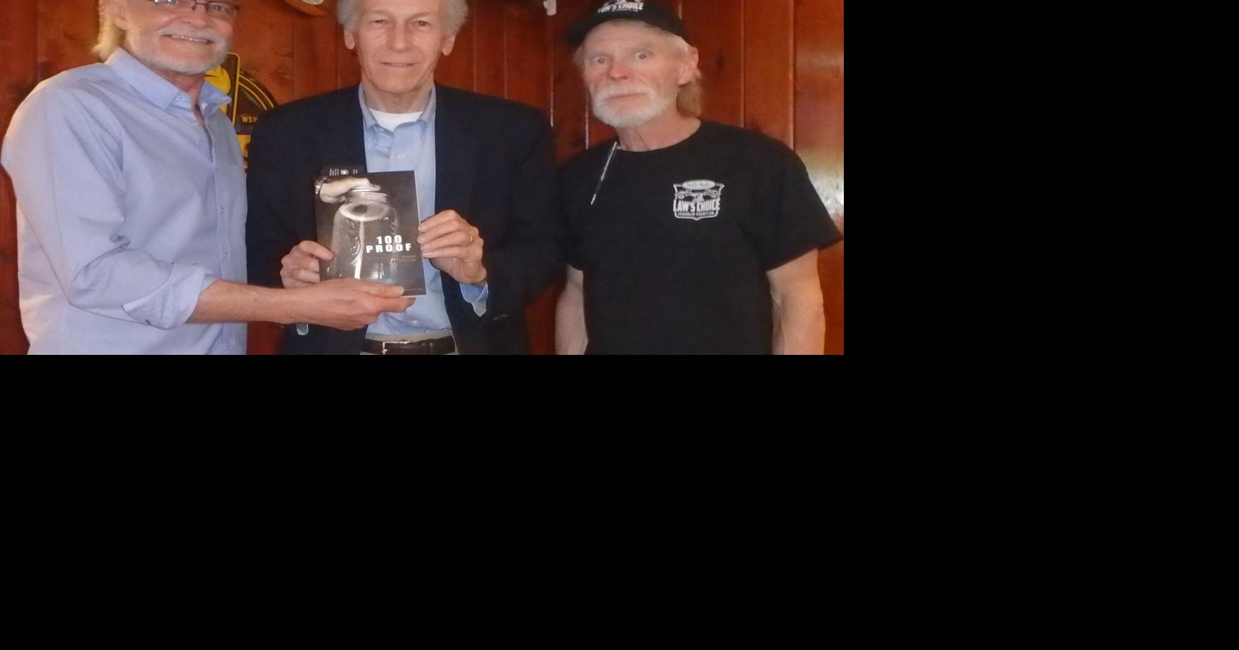 Henry and Kenny Law of 'Moonshiners' fame and historian Virgil Goode Jr ...