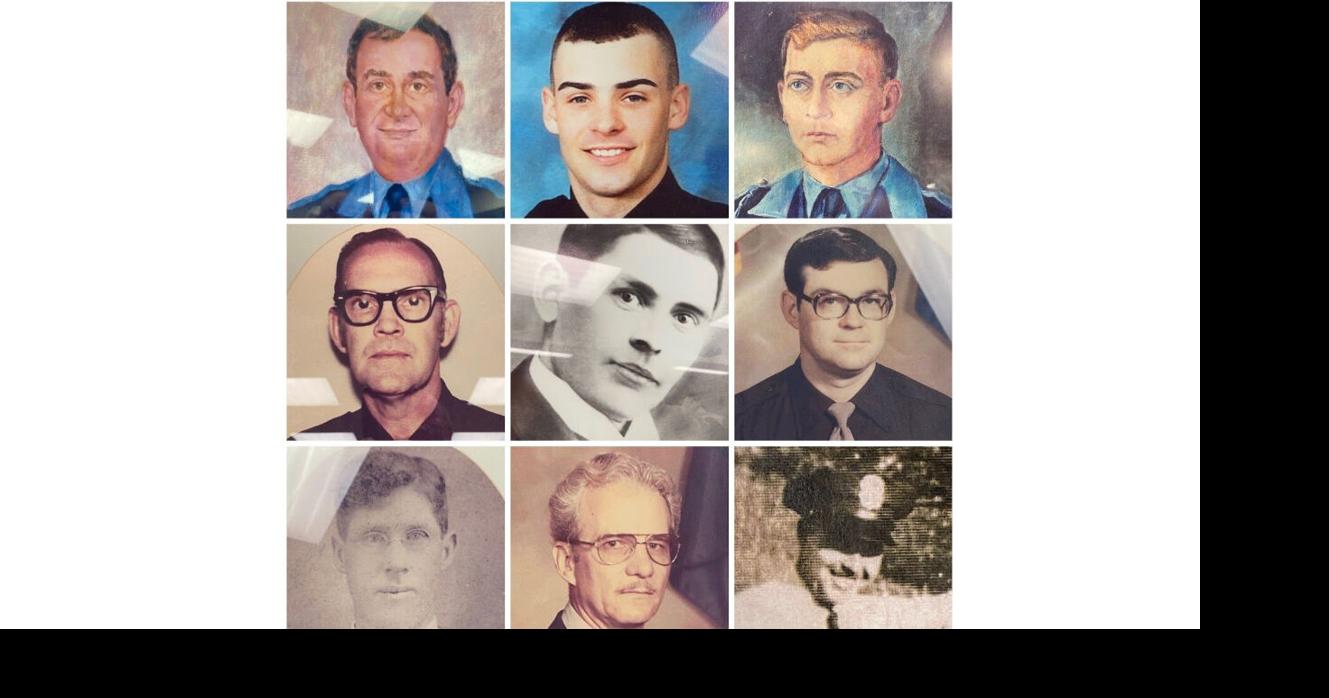 10 local officers who died in the line of duty remembered