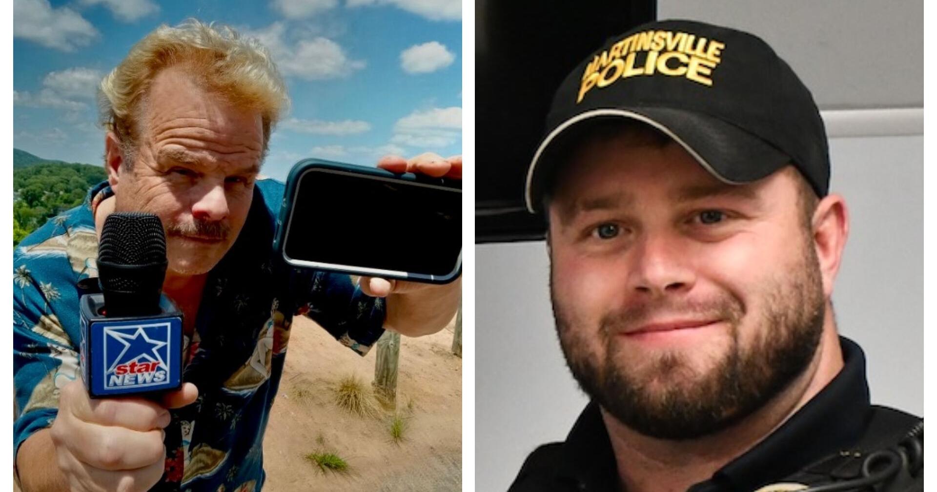 News reporter claims he was assaulted by a police officer - Vimarsana News
