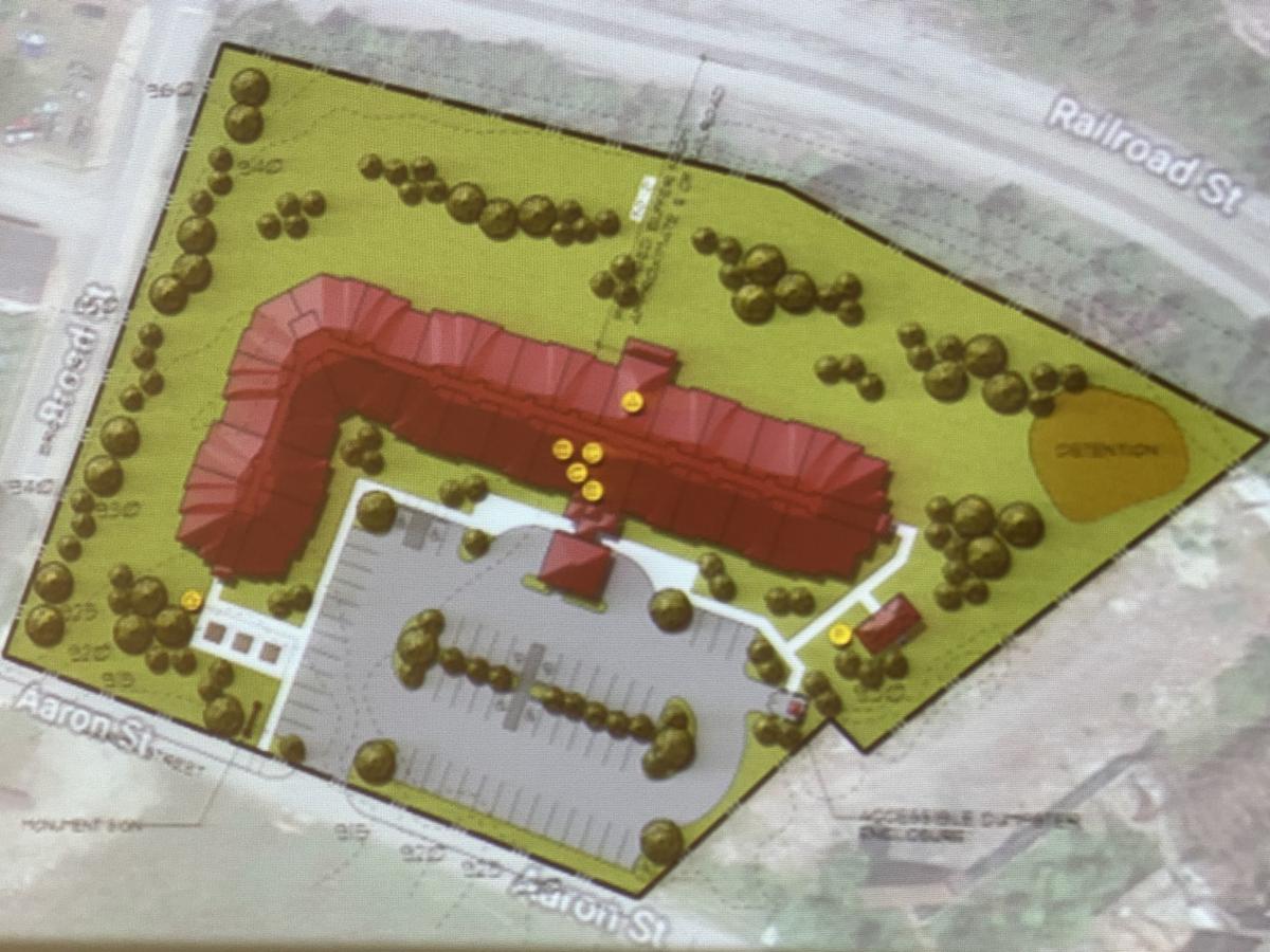 Apartment complex in city back on track