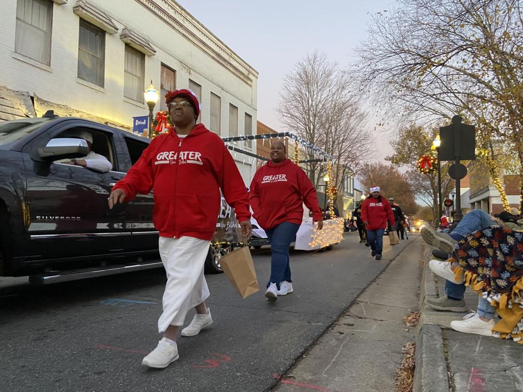 Christmas parade ushers in season