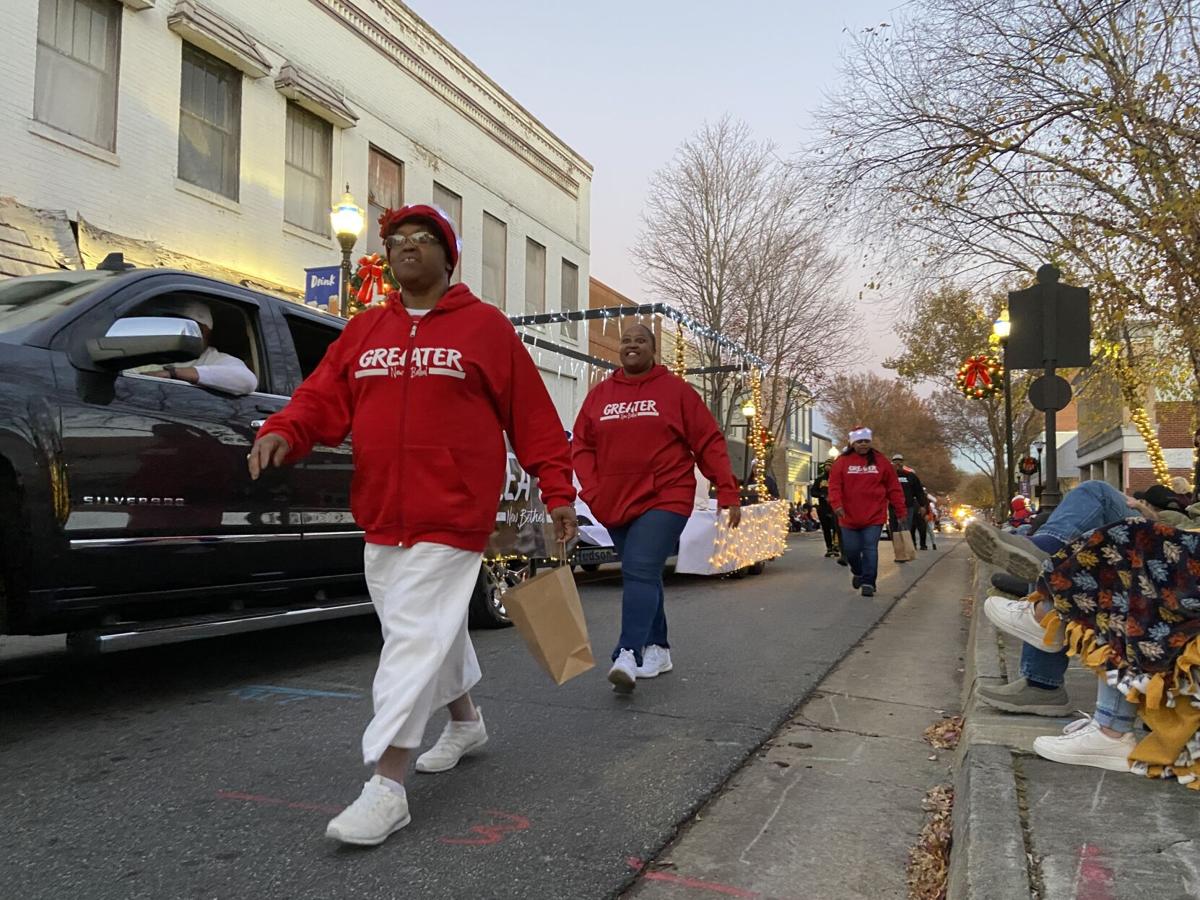 Christmas parade ushers in season